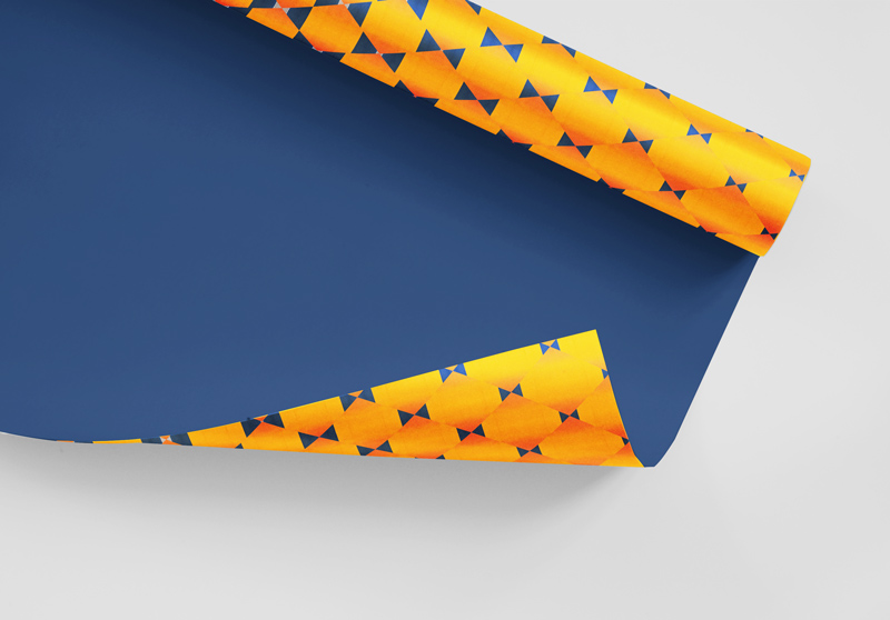 Repper pattern as wrapping paper